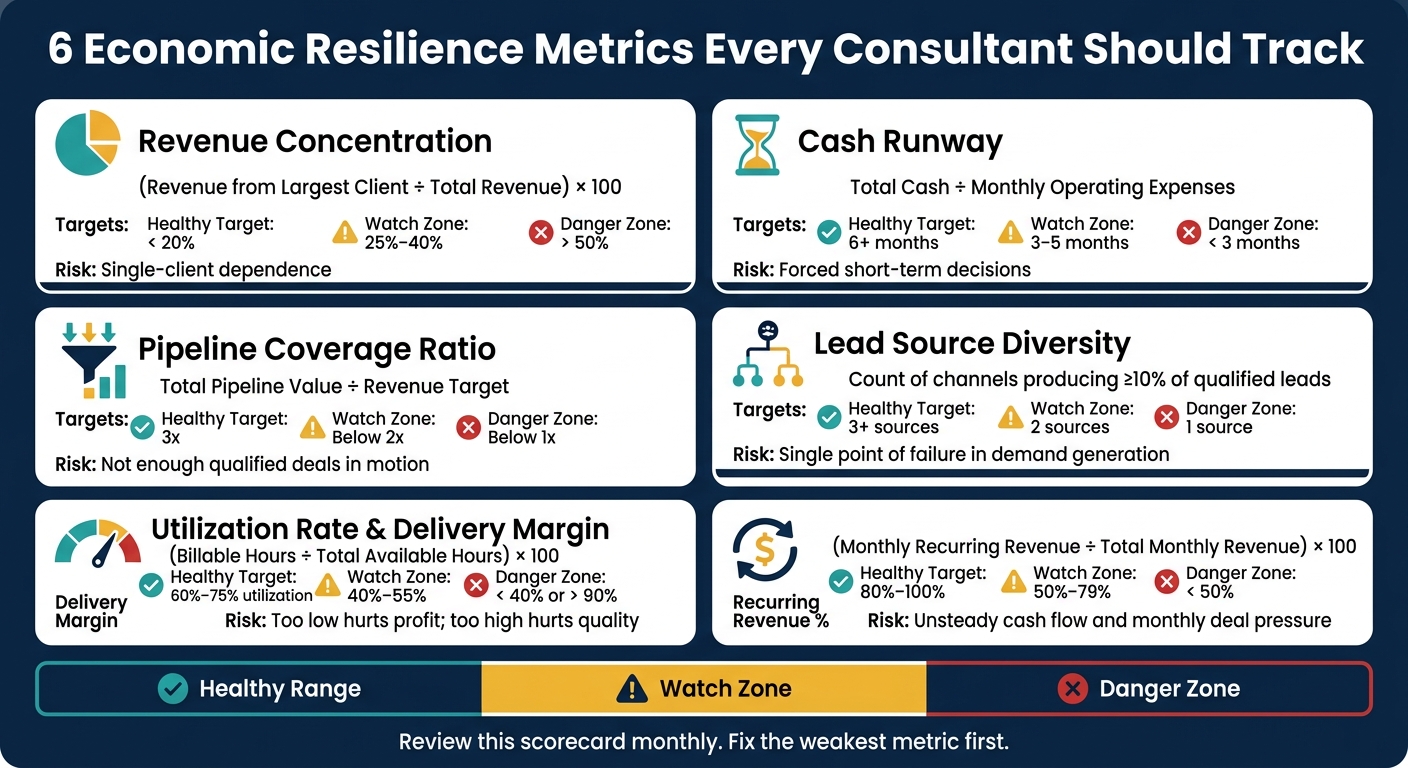 6 Economic Resilience Metrics Every Consultant Should Track