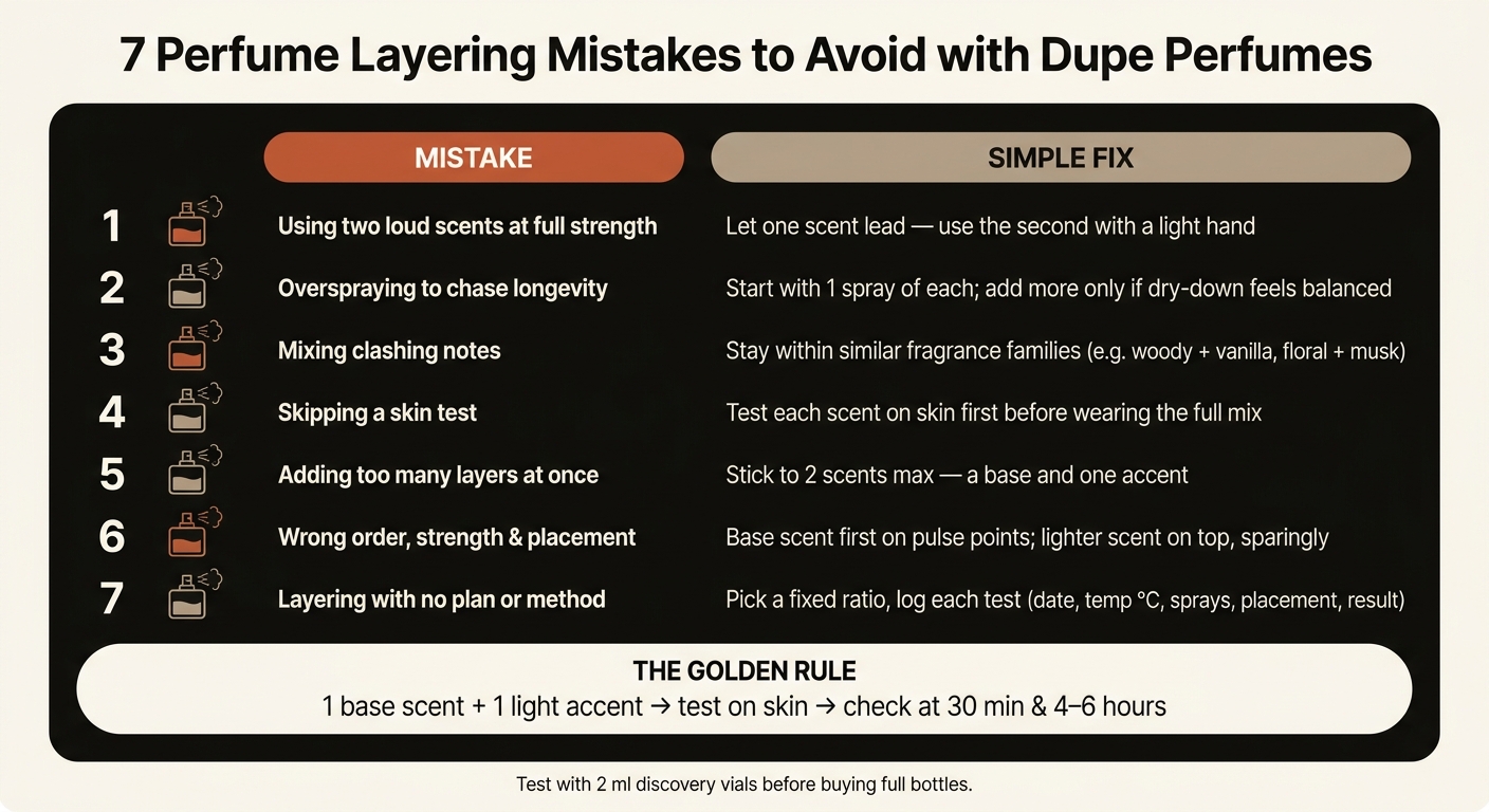 7 Perfume Layering Mistakes & Simple Fixes