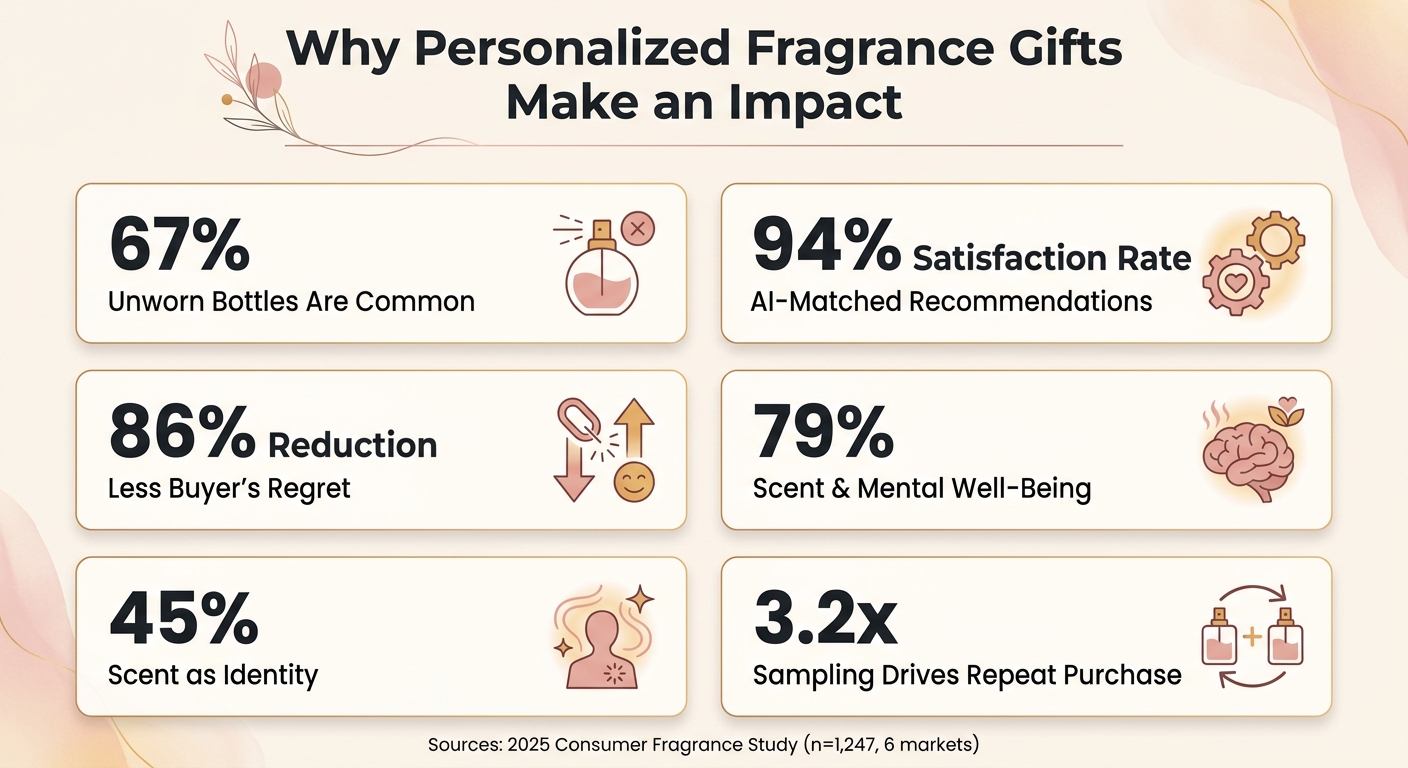 Why Personalized Fragrance Gifts Work: Key Stats at a Glance