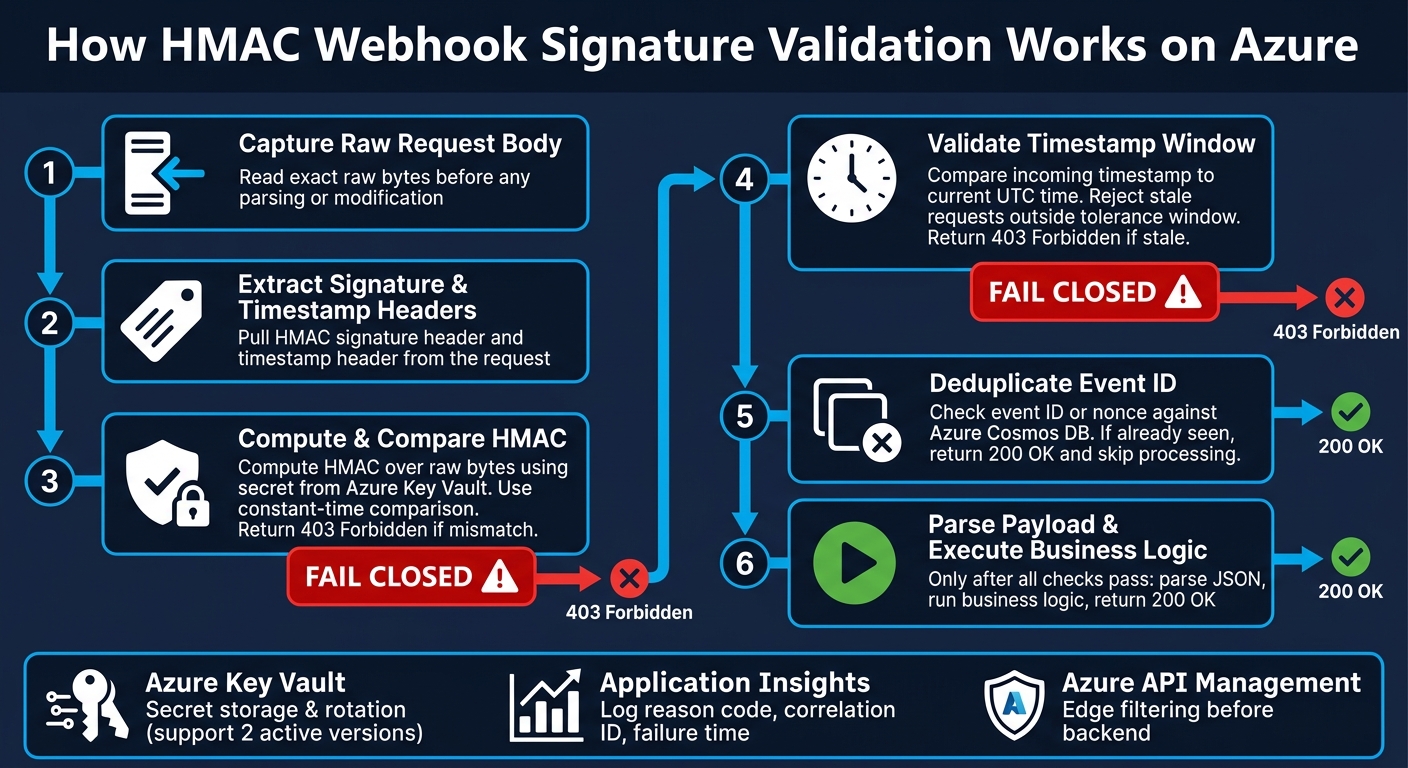 Azure Webhook Signature Validation: Verify First, Process Second