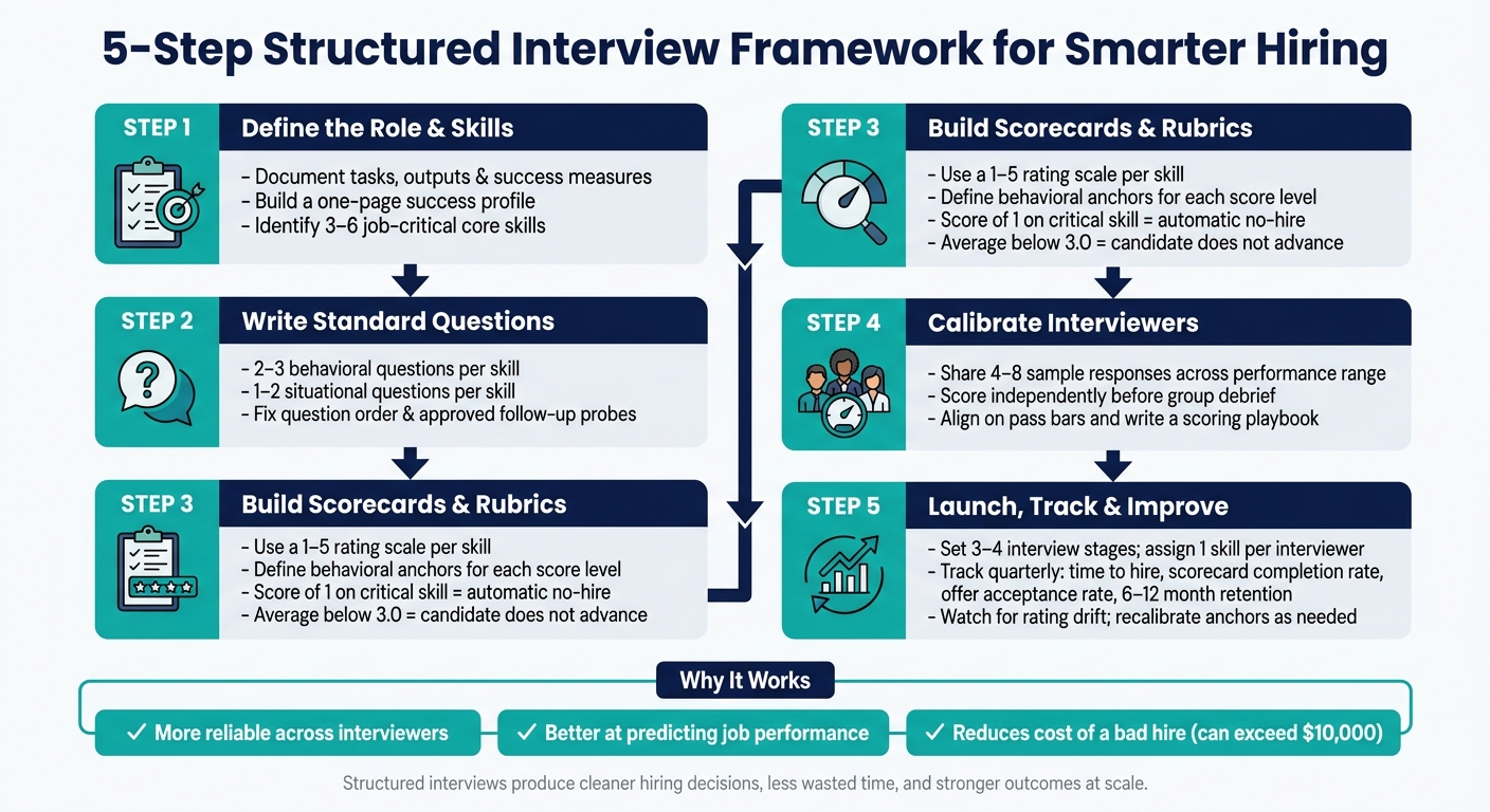 How to Build a Structured Interview Framework | Rent a Recruiter 6aa88f59c5072cdcadb5ae28-1789463885667 How to Build a Structured Interview Framework