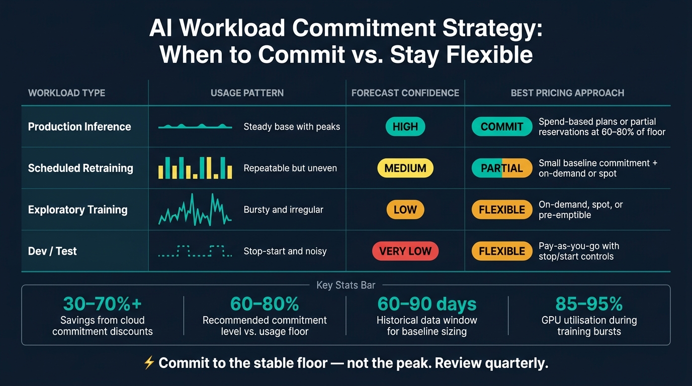 AI Workload Commitment Strategy: When to Commit vs. Stay Flexible