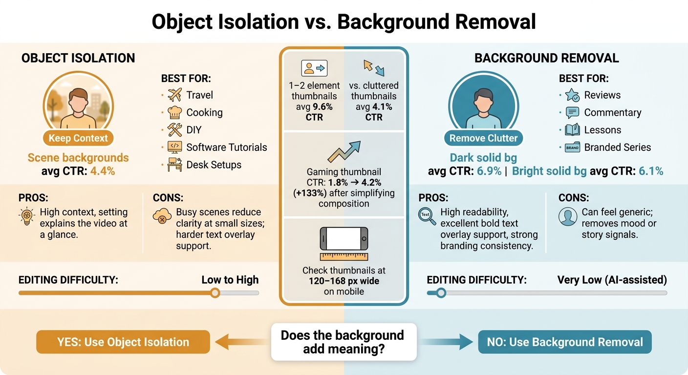 Object Isolation vs. Background Removal: CTR Data & Best Use Cases