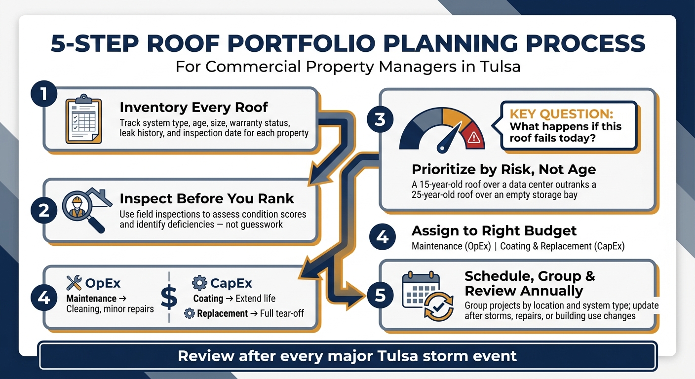 5-Step Roof Portfolio Planning Process for Commercial Properties