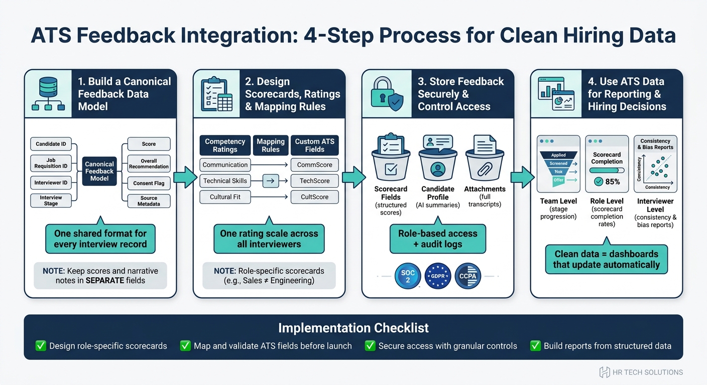 ATS Feedback Integration: 4-Step Process for Clean Hiring Data