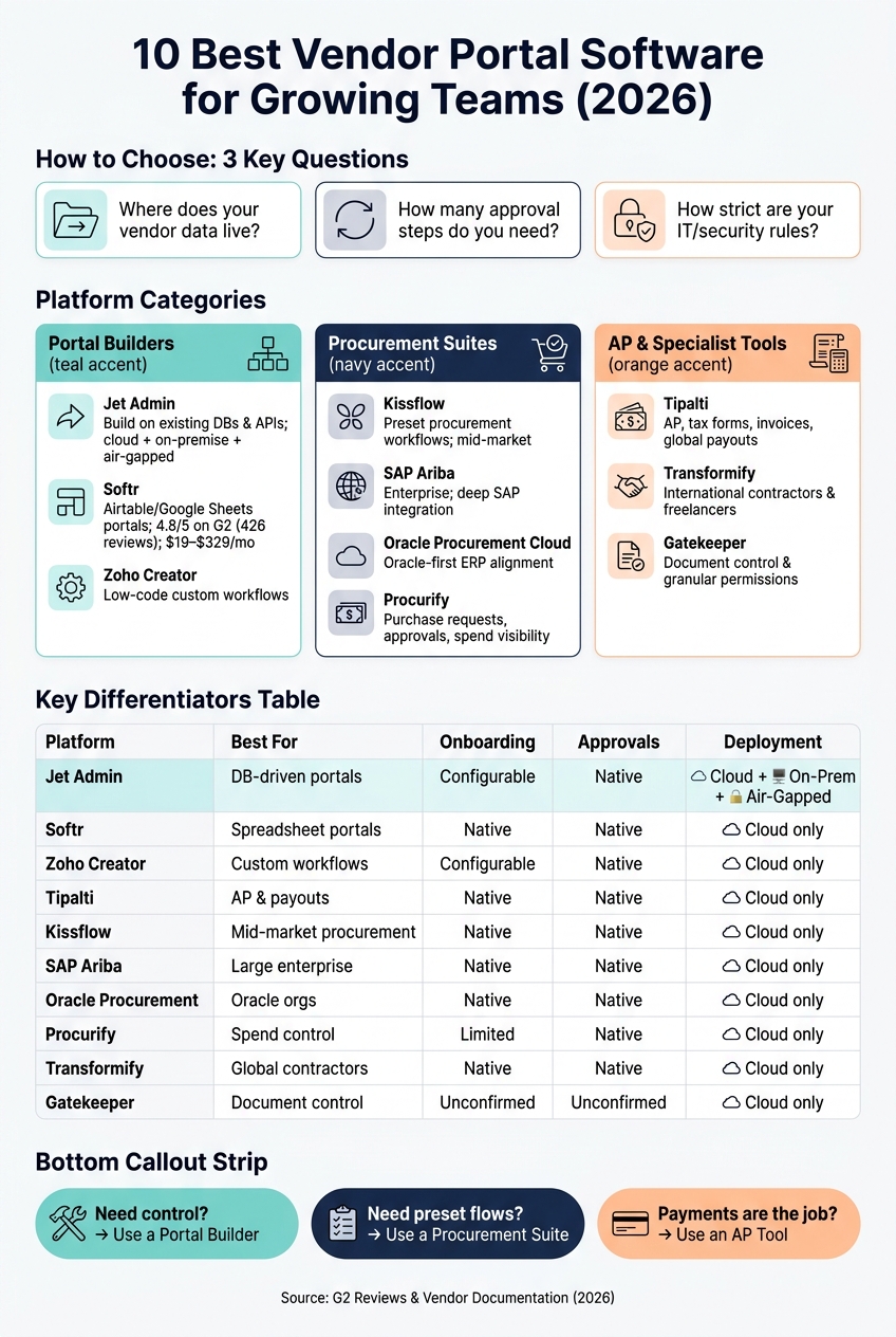 10 Best Vendor Portal Software Compared (2026)