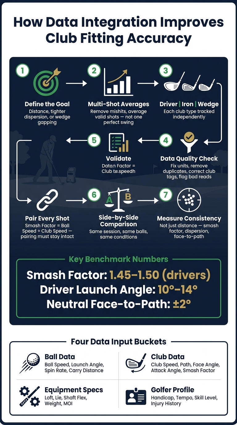 Club Fitting Data Integration: 7-Step Process for Accurate Results