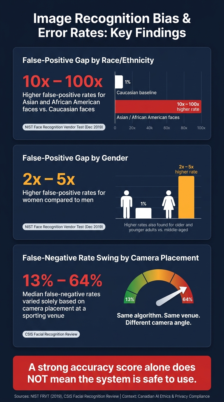 Image Recognition Bias & Error Rates: Key NIST & CSIS Findings