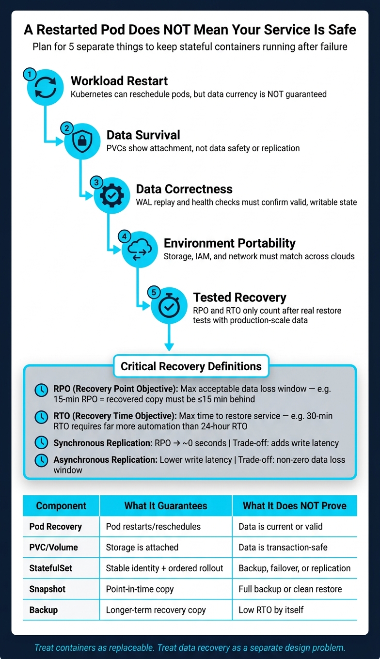 Stateful Container Recovery: 5-Layer Design Checklist