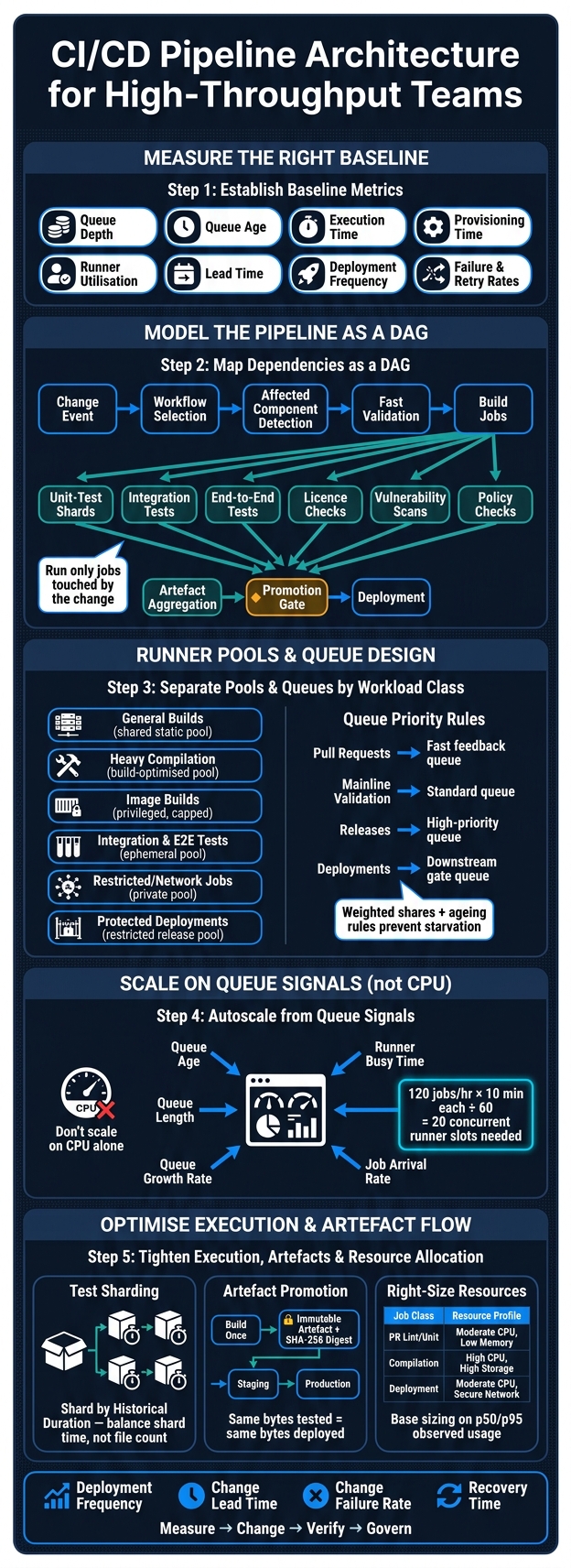 CI/CD Pipeline Architecture: End-to-End Flow Optimization