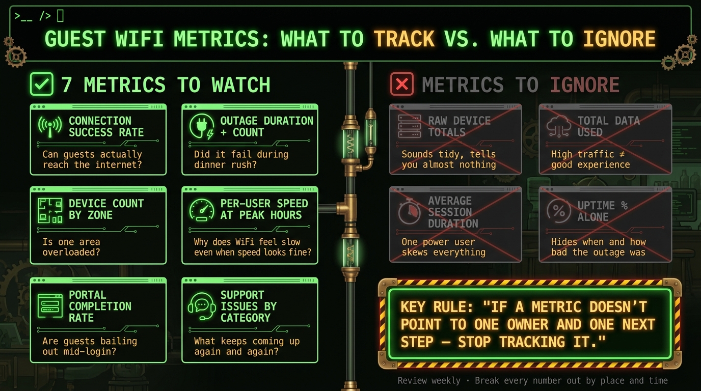 Guest WiFi Metrics: What to Track vs. What to Ignore