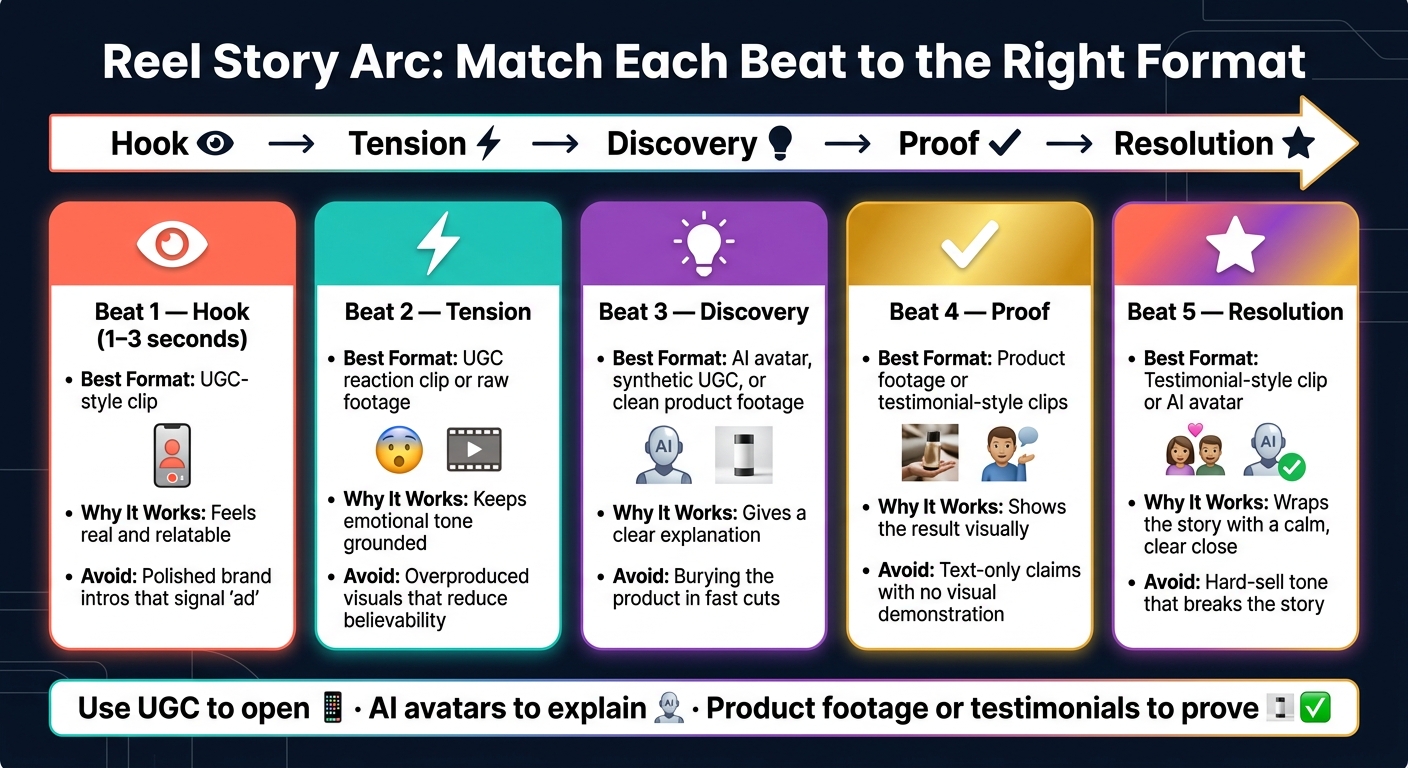 Reel Story Arc: Best-Fit Formats for Each Story Beat
