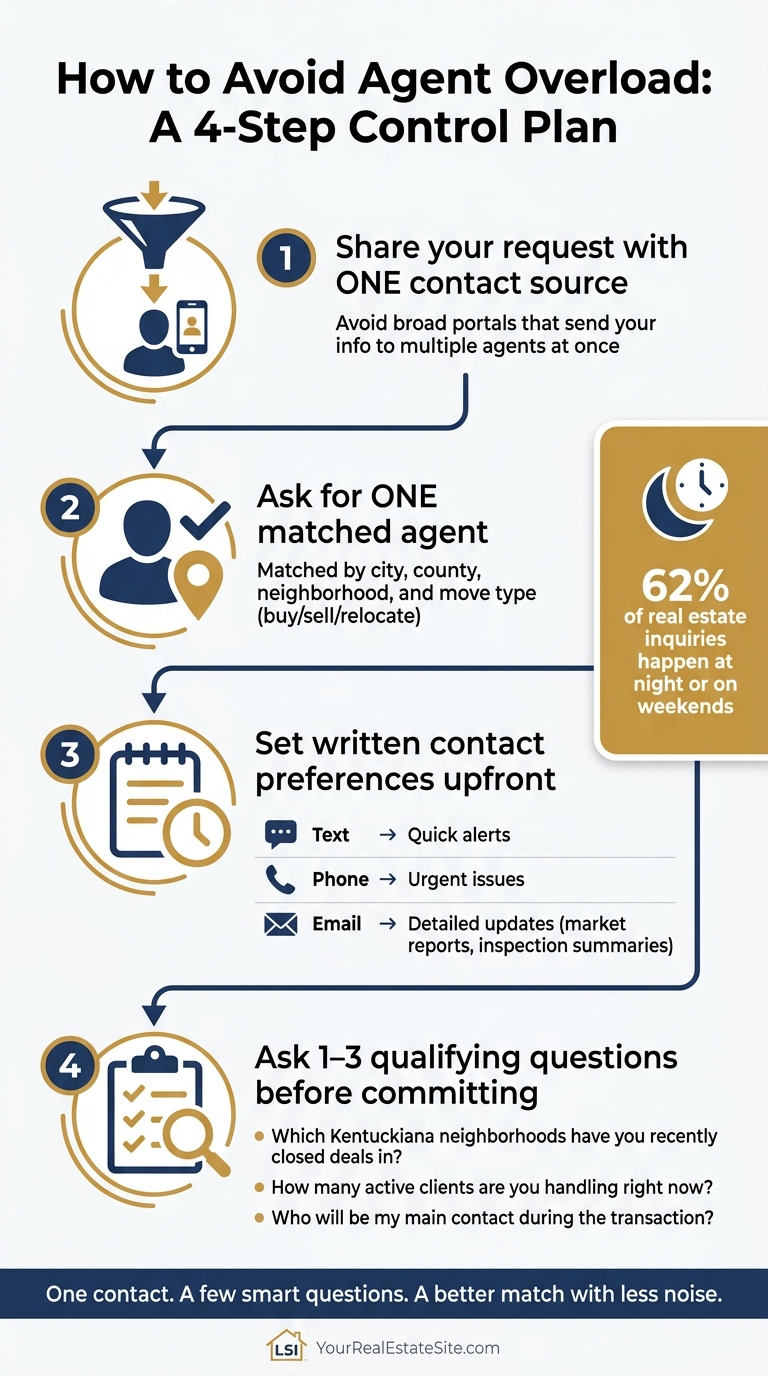 How to Avoid Agent Overload: A 4-Step Control Plan