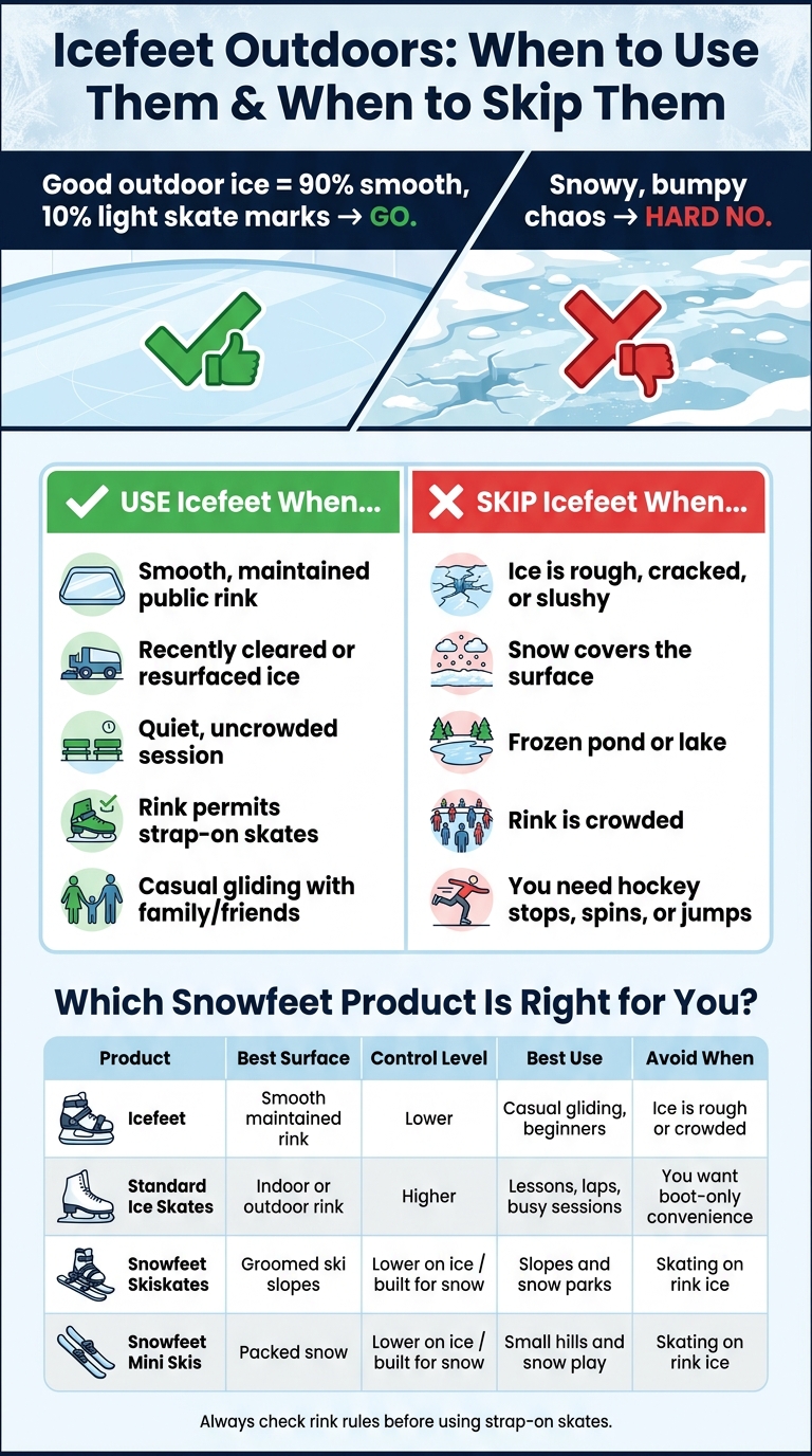 Icefeet vs. Other Skates: Which Should You Use Outdoors?