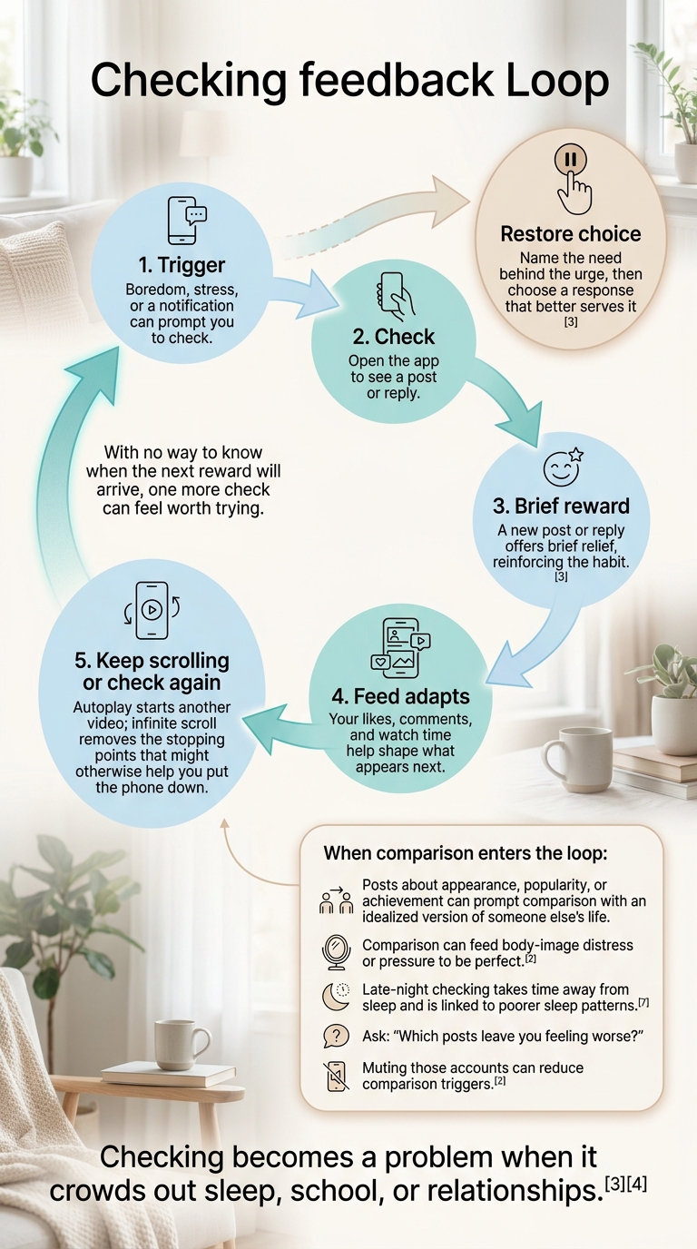 How Social Media Keeps Teens Checking