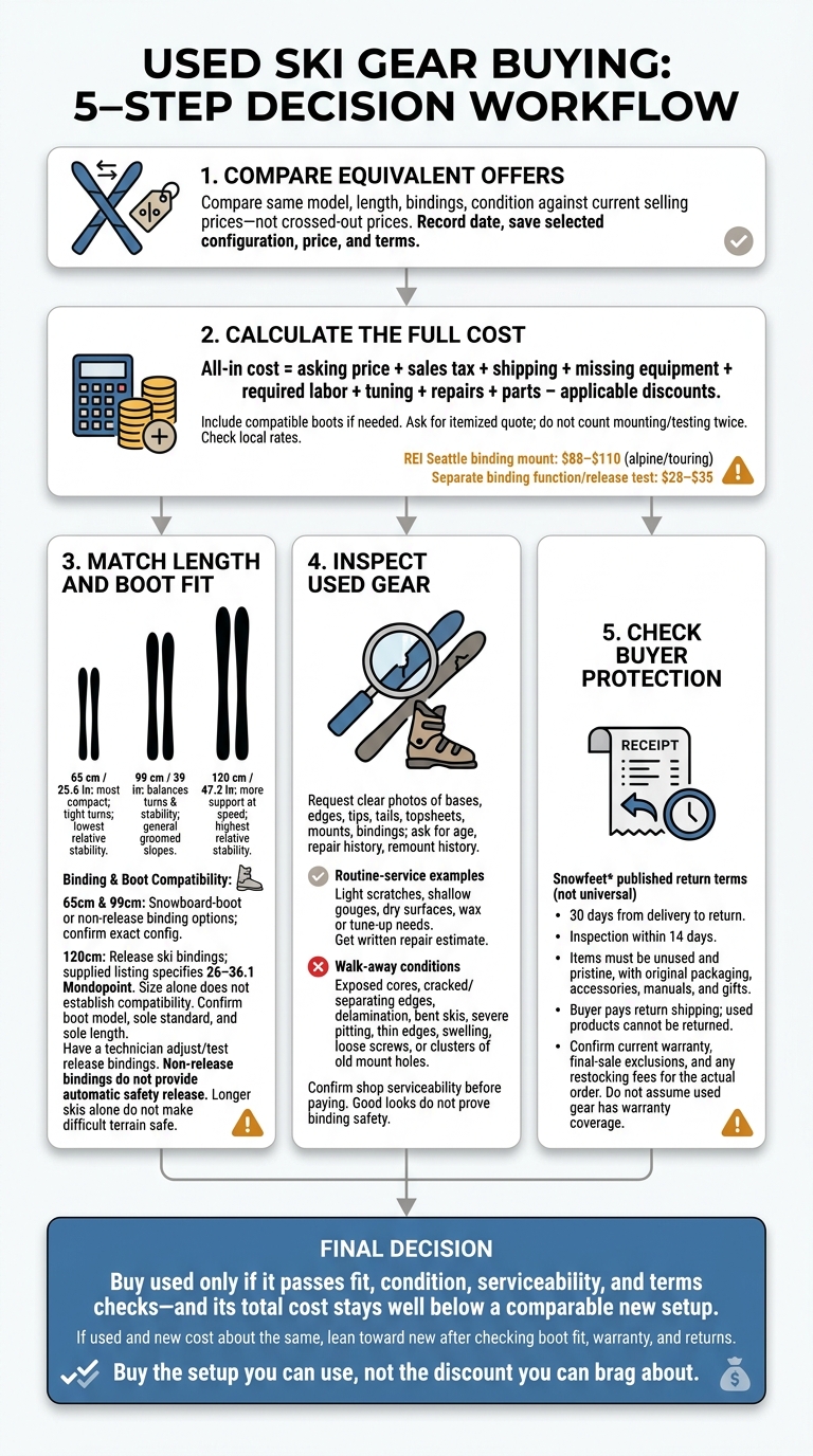Short Ski Buying Checklist: Is It Really a Good Deal?