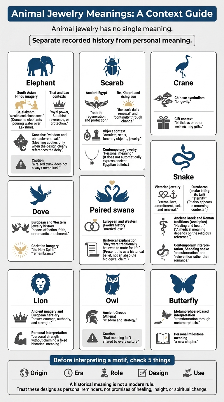 Animal Jewelry Meanings: A Context Guide