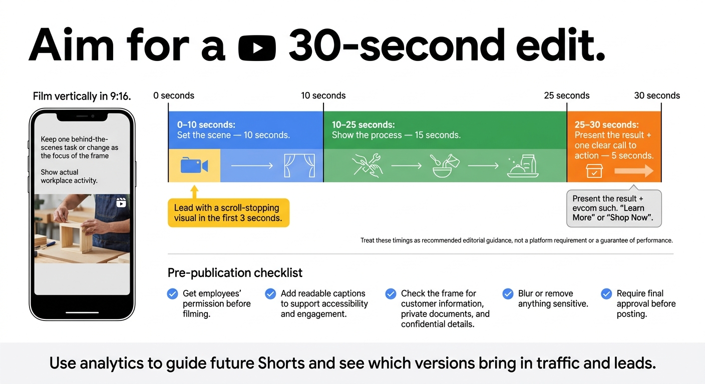 The 30-Second Behind-the-Scenes Short