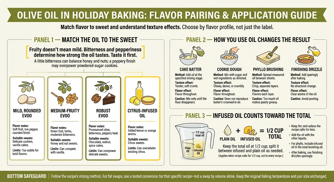 Choose Olive Oil for Christmas Baking