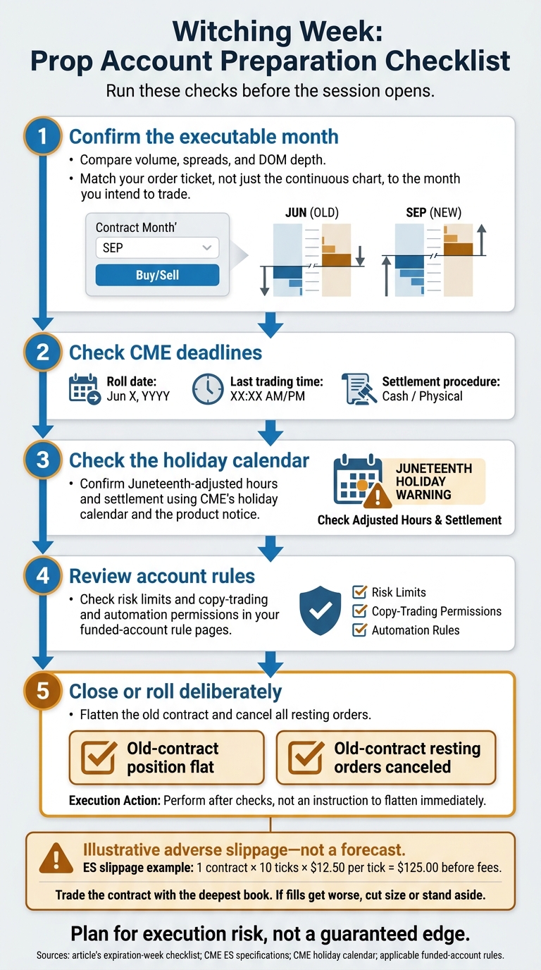 Witching Week: Prop Account Preparation Checklist