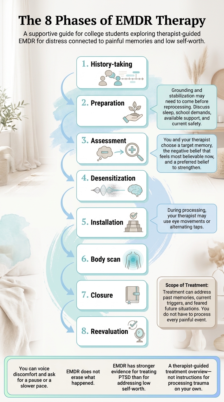 The 8 Phases of EMDR Therapy