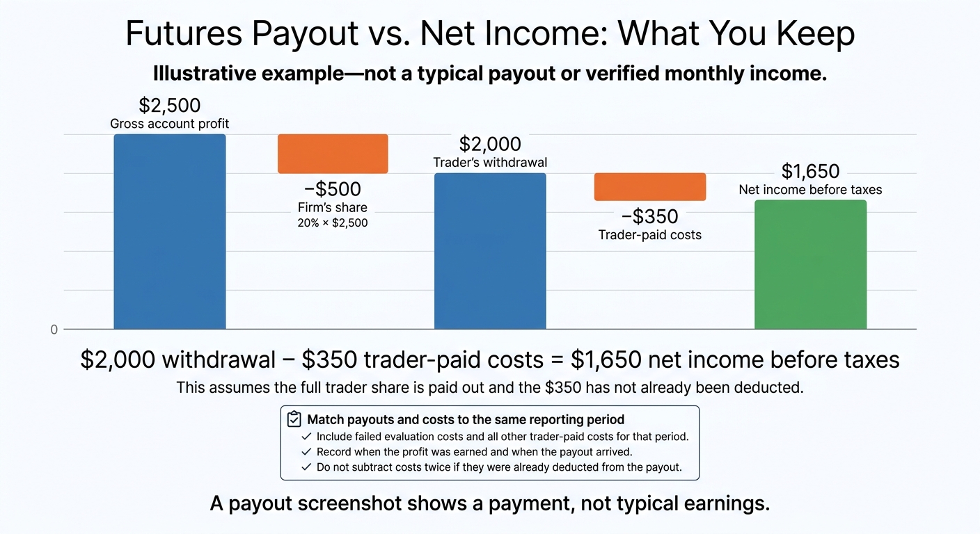 Futures Payout vs. Net Income: What You Keep