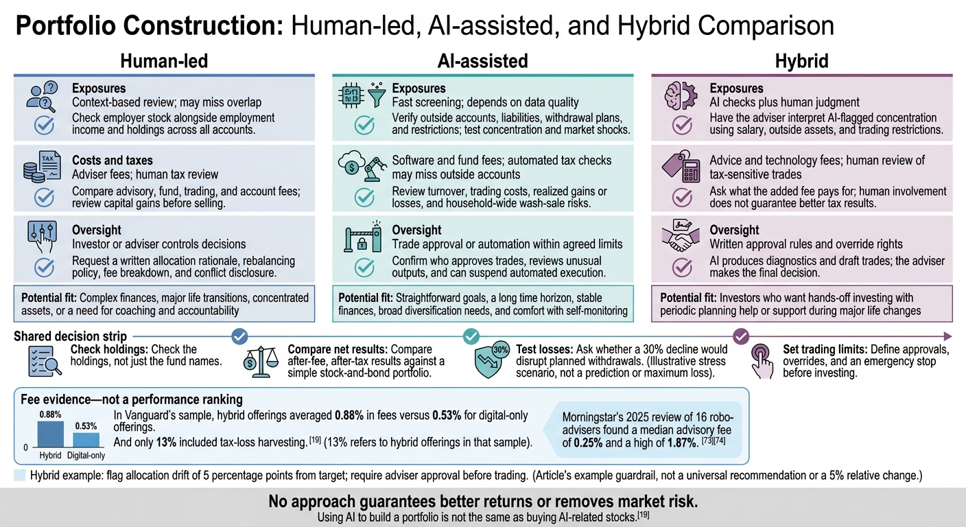 AI Portfolio Diversification: Compare Three Approaches