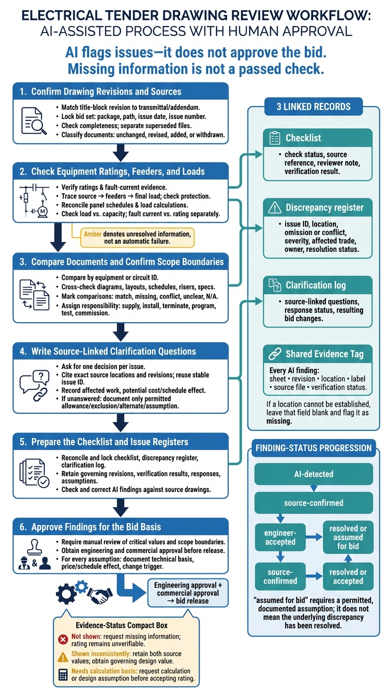 AI Tender Drawing Review: From Flags to Bid Approval