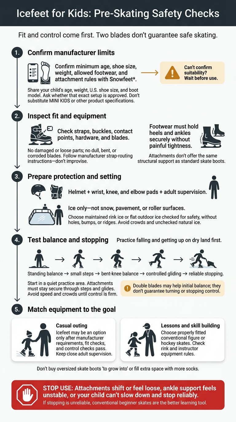 Icefeet for Kids: Pre-Skating Safety Checks