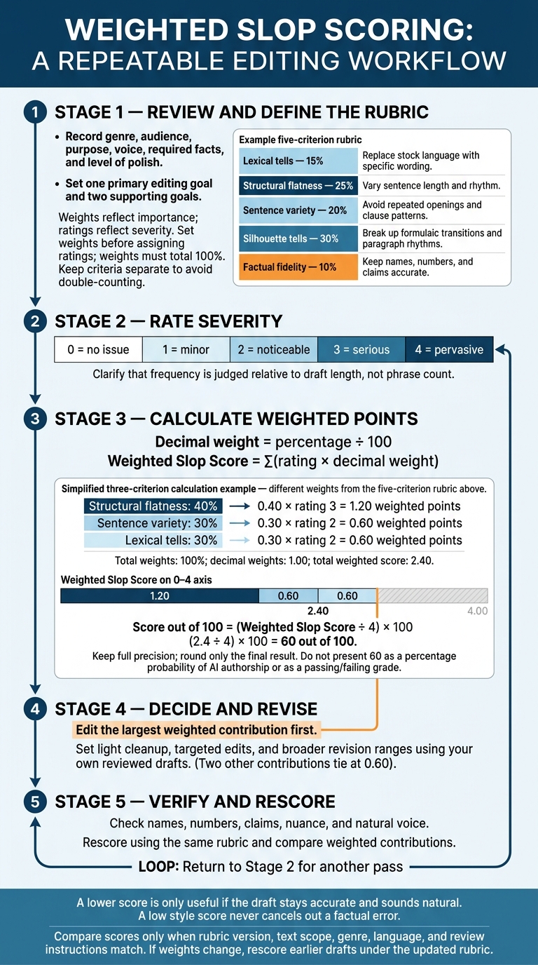 How Weighted Slop Scoring Works