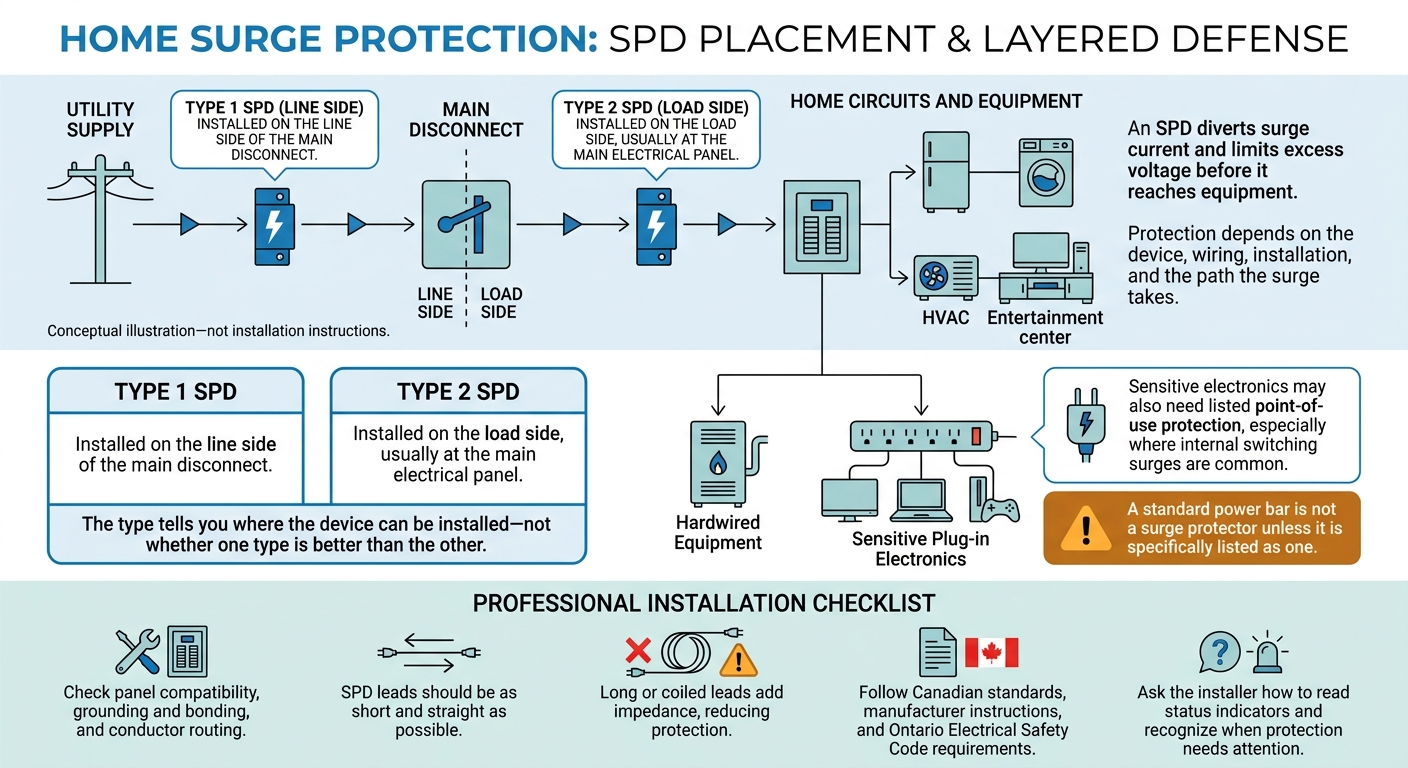 How Whole-Home Surge Protection Works