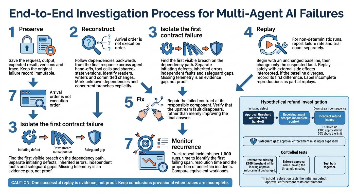 How to Trace Root Causes Across AI Agents