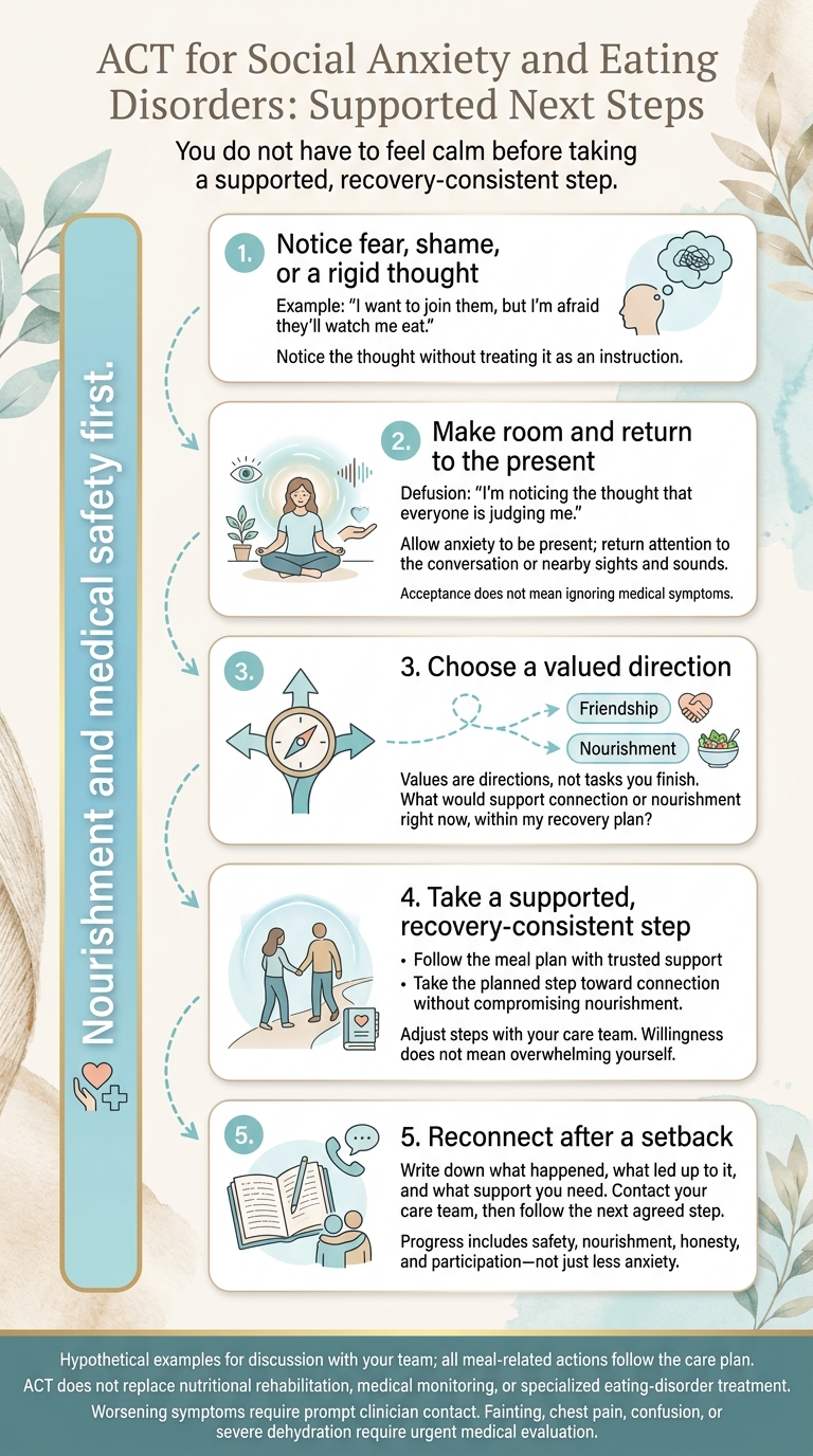 ACT for Social Anxiety and Eating Disorders: Supported Next Steps