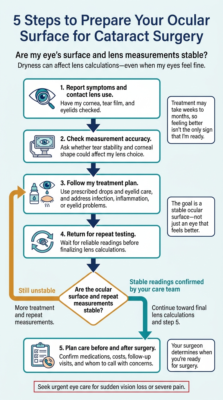 5 Steps to Prepare Your Ocular Surface for Cataract Surgery