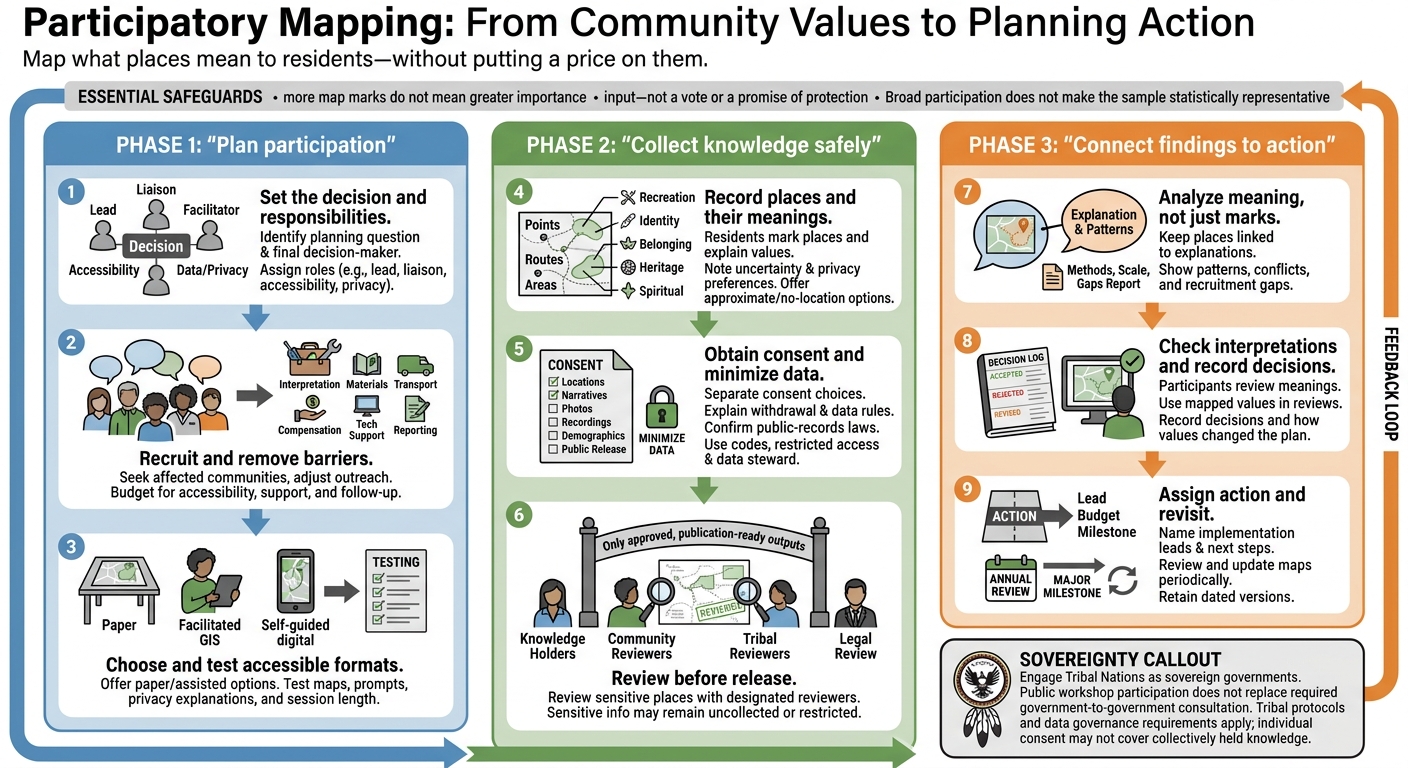 Participatory Mapping: From Community Values to Planning Action