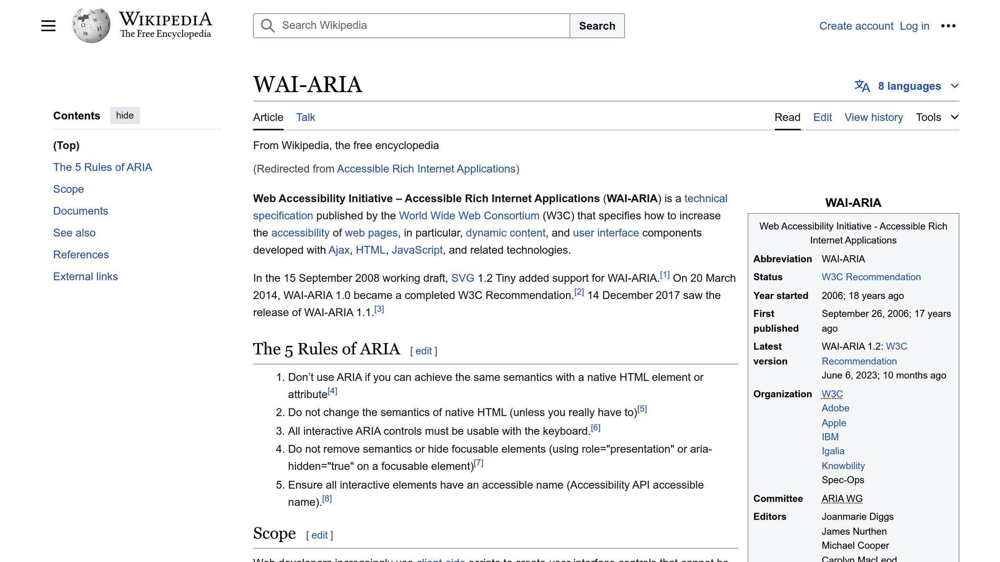 ARIA