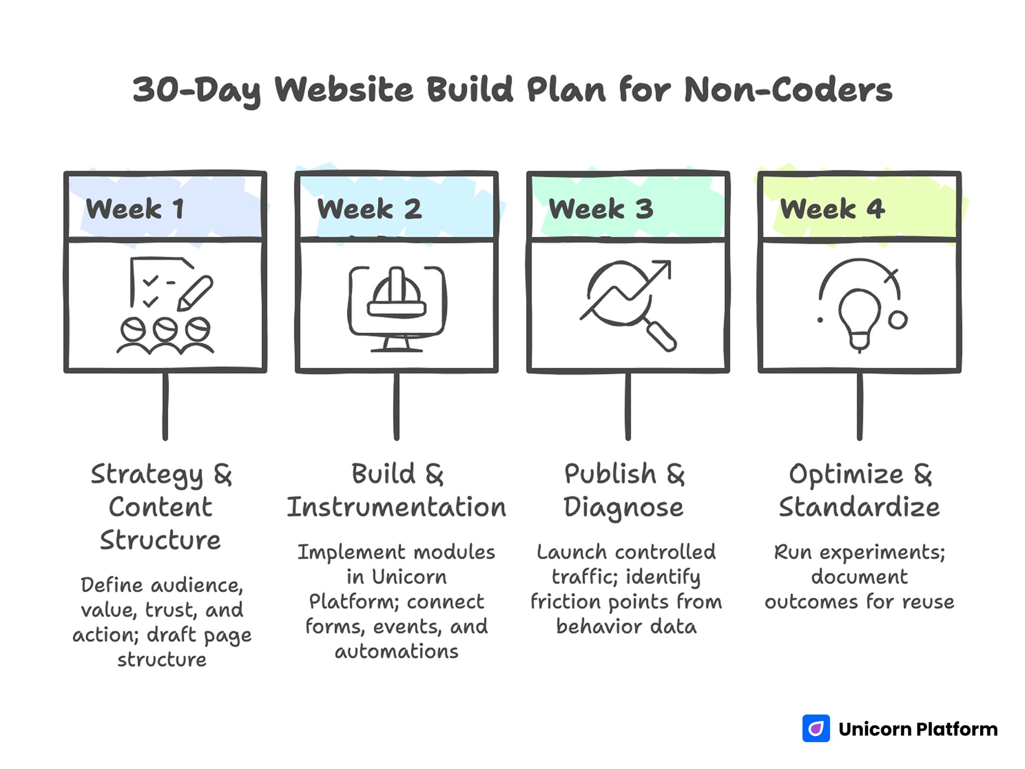 30-Day Website Build Plan for Non-Coders