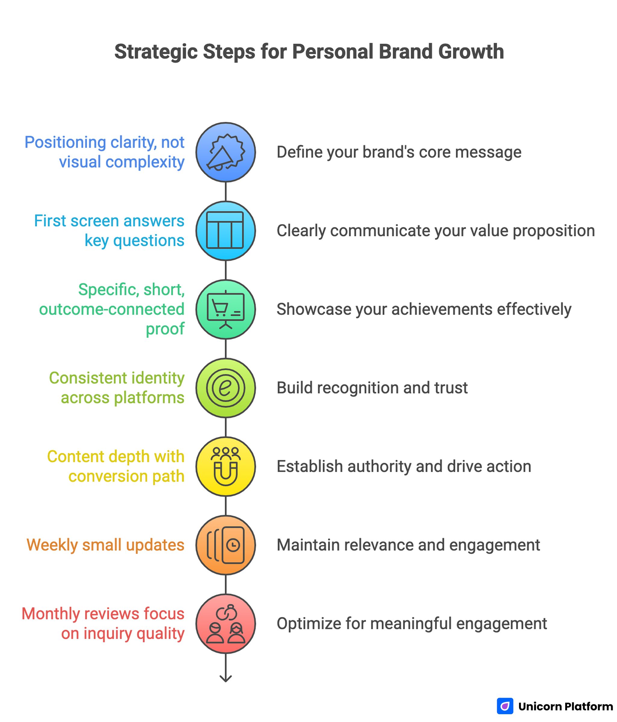 Strategic Steps for Personal Brand Growth