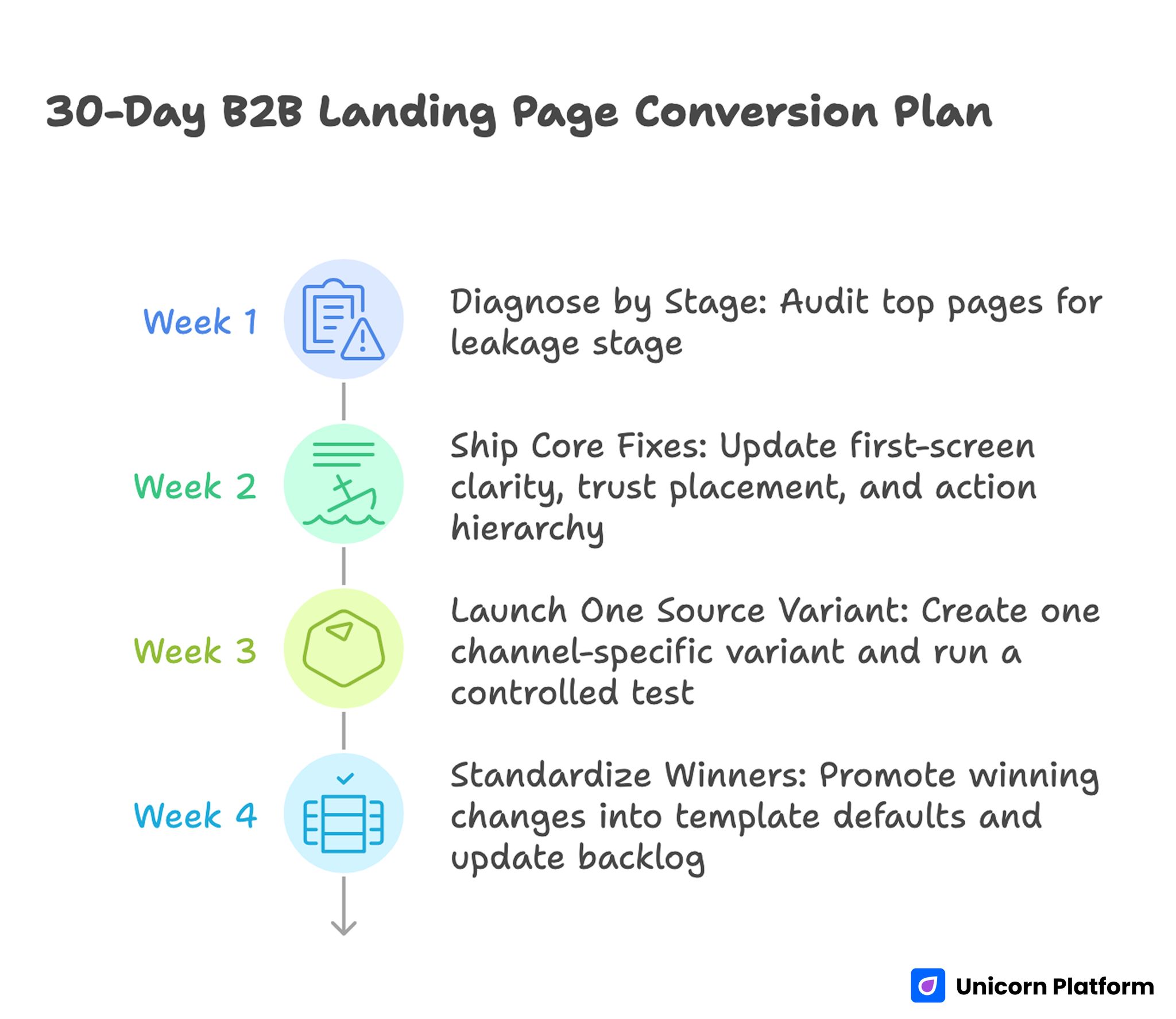 30-Day B2B Landing Page Conversion Plan
