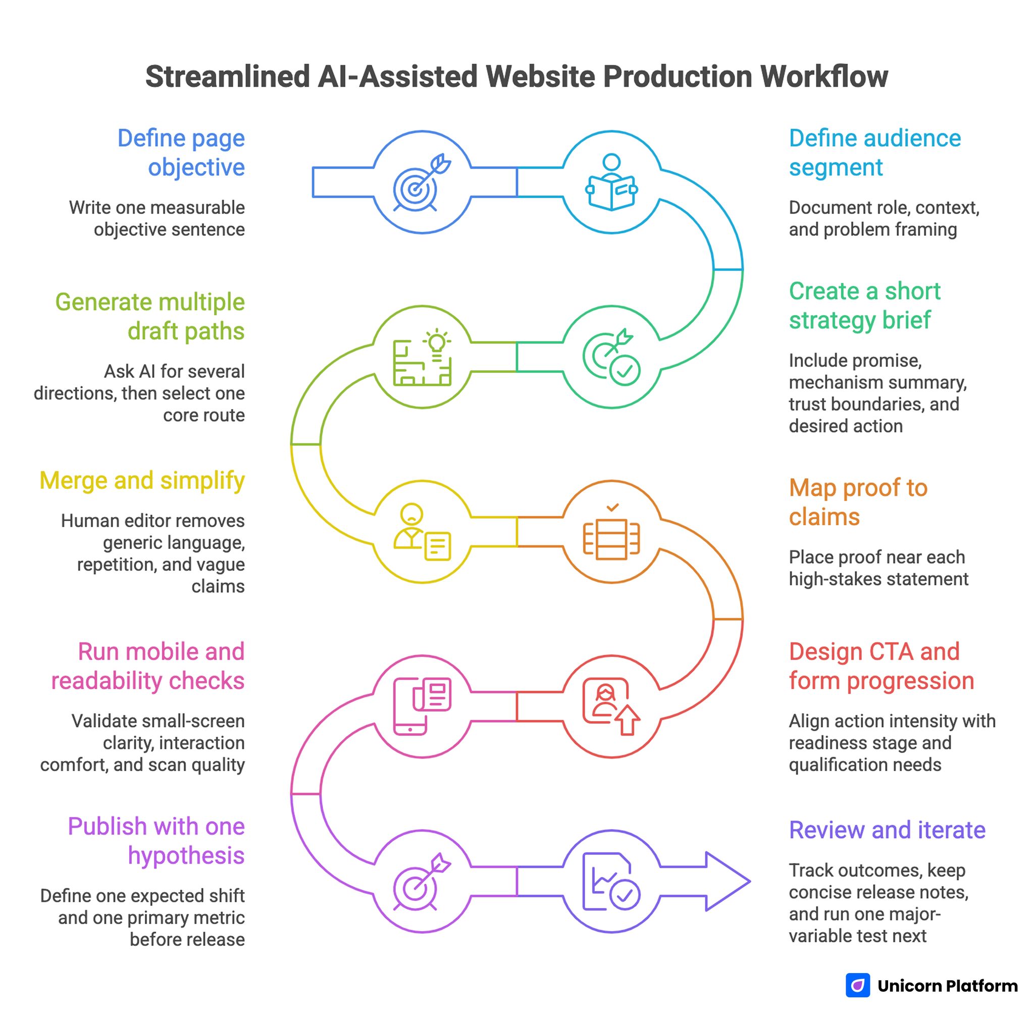 Streamline AI-Assisted Website Production Workflow 