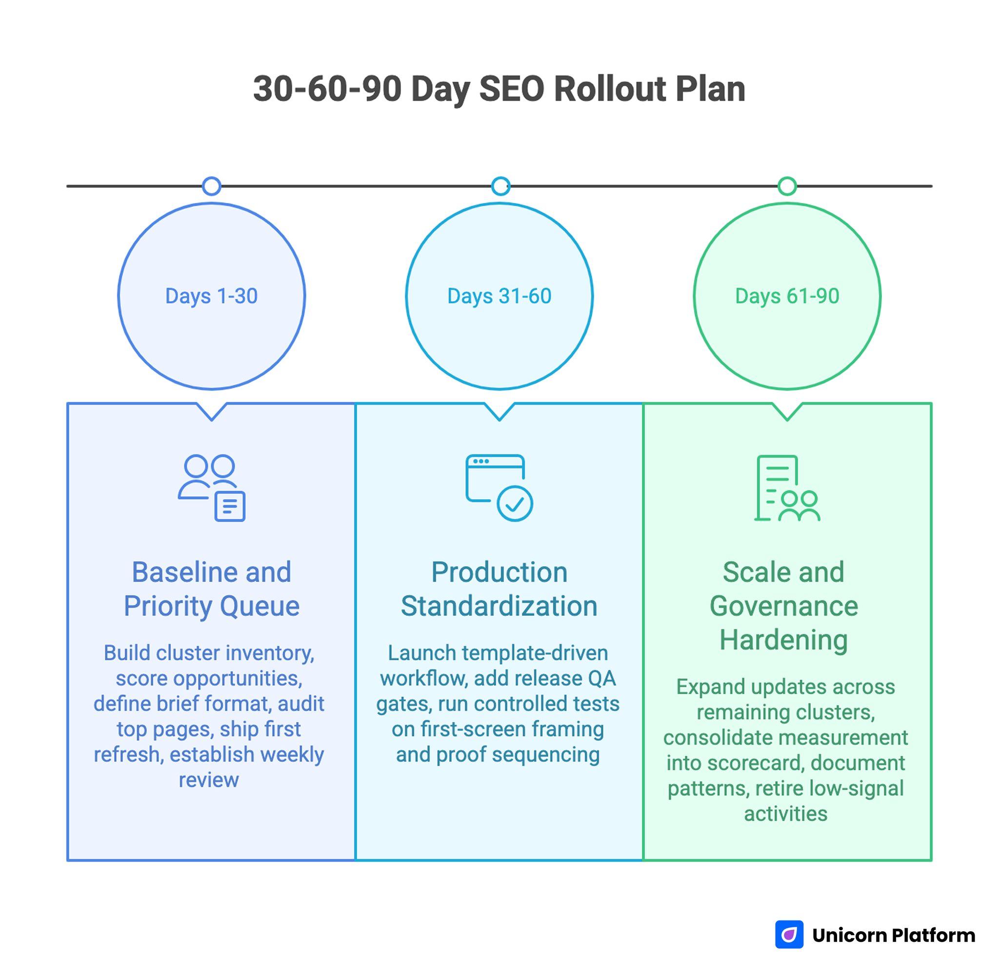 SEO Rollout Plan