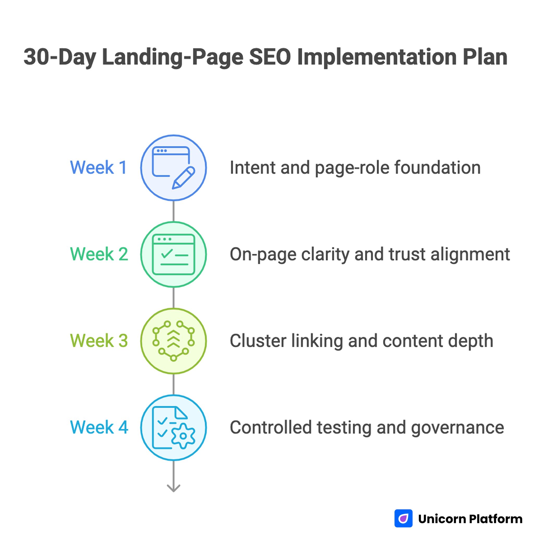 30-Day Landing-Page SEO Implementation Plan 