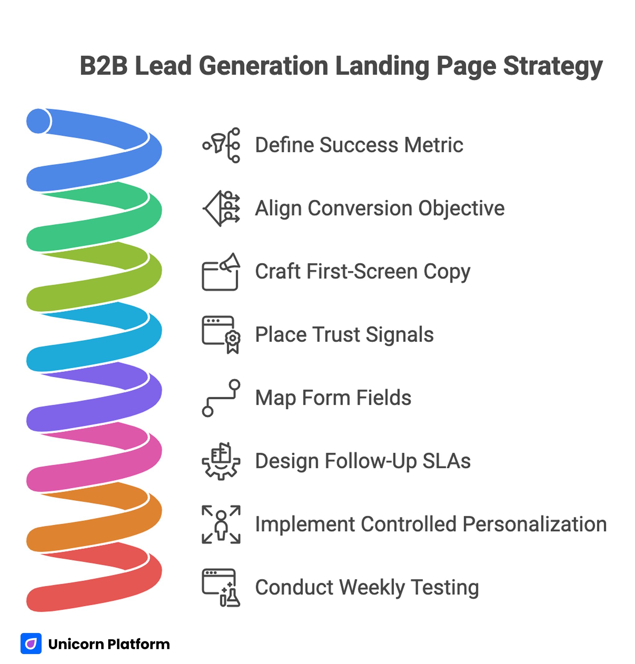 B2B Lead Generation Landing Page Strategy