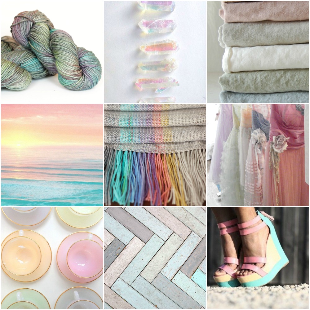 Pastel Color Mood Board