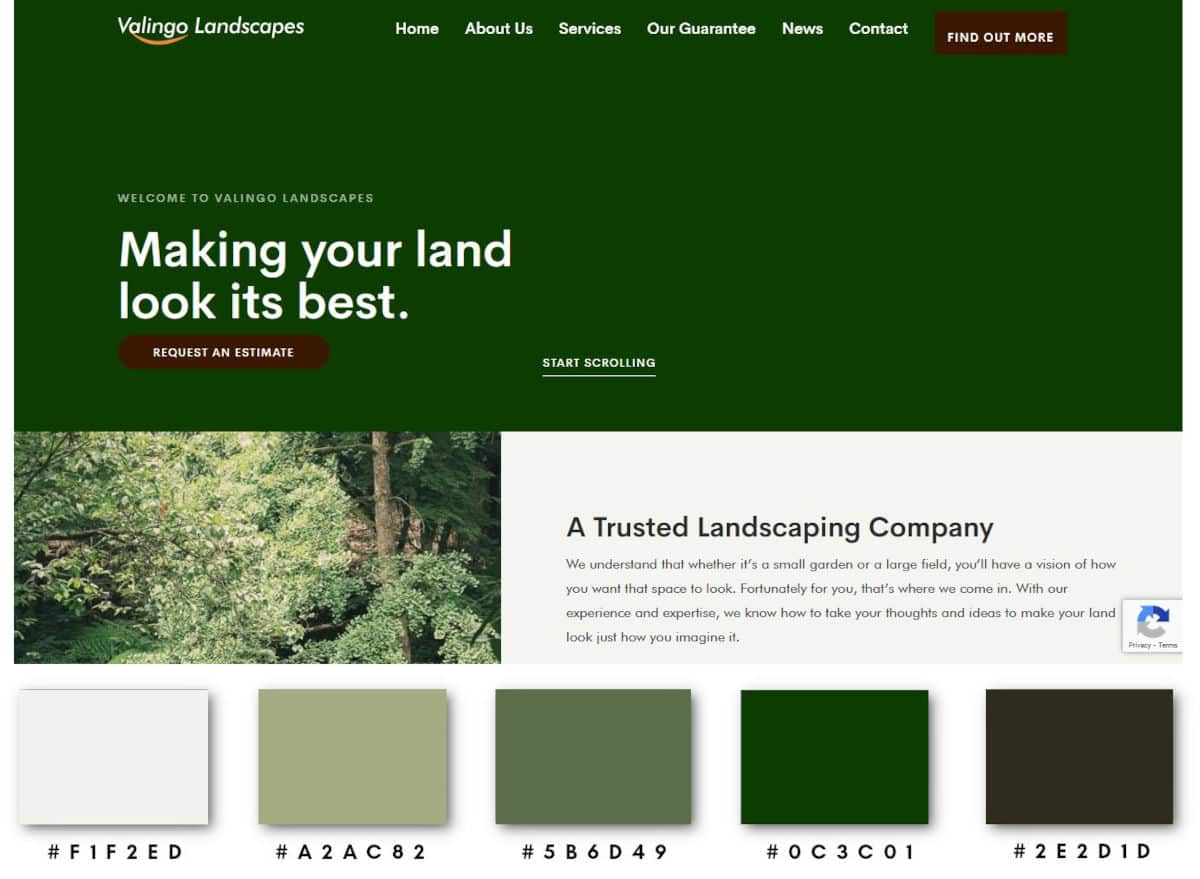 Eco-friendly Website Design