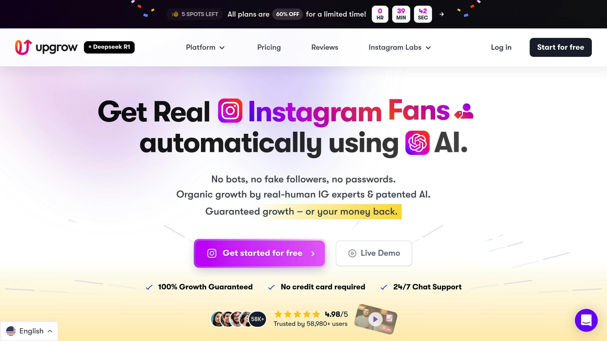 UpGrow: AI-Powered Growth Tools
