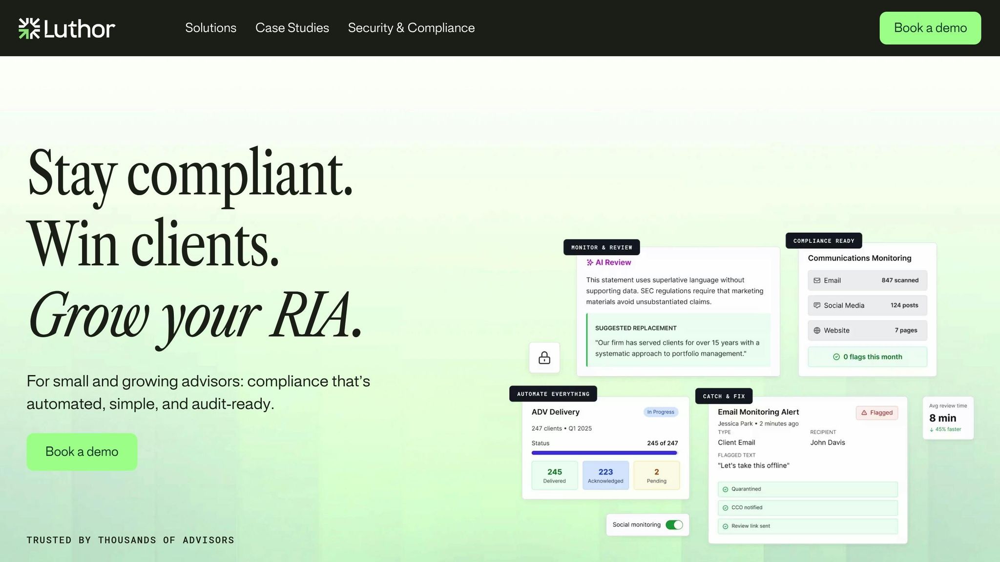 Luthor AI Compliance Platform