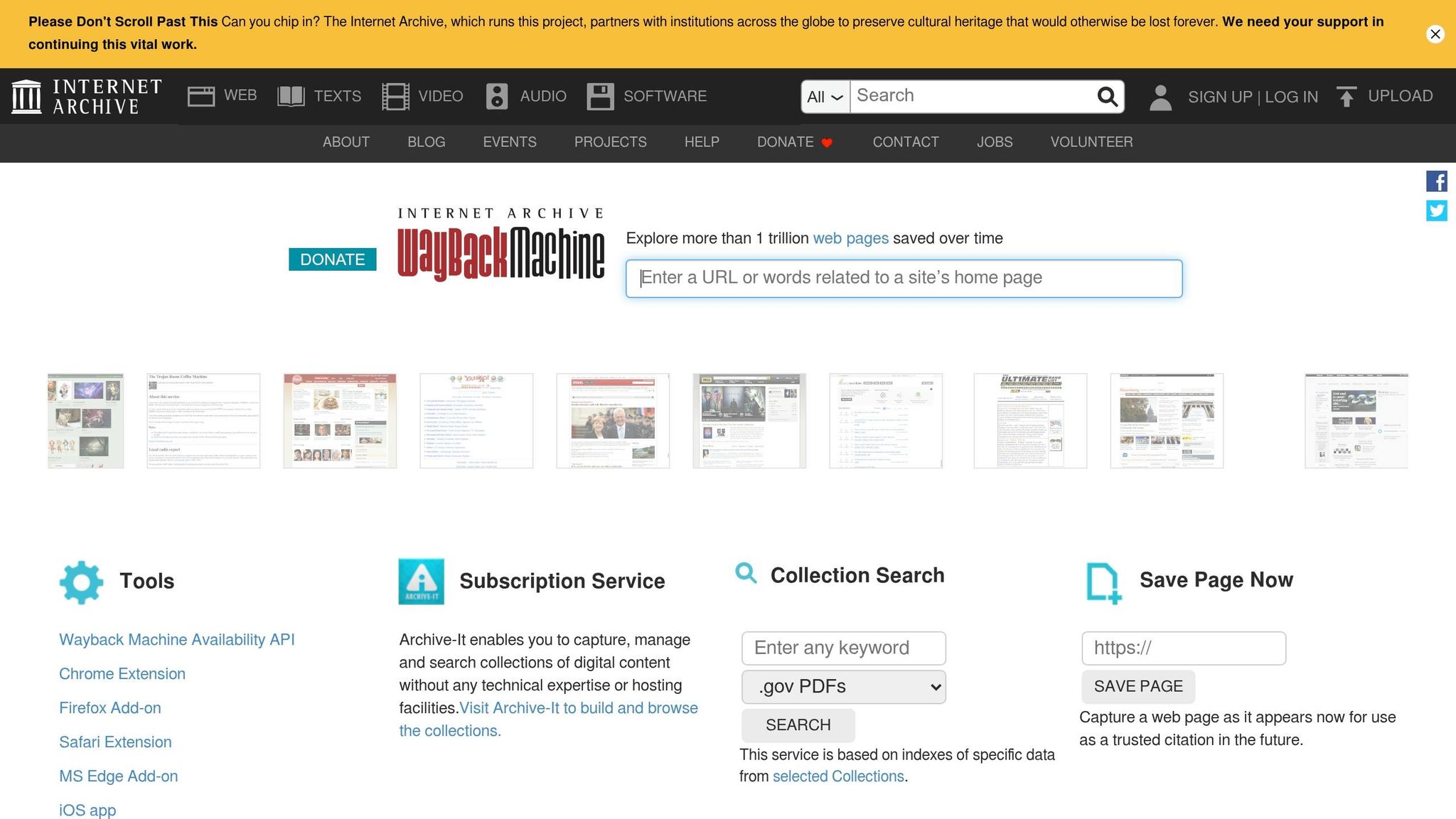 Wayback Machine
