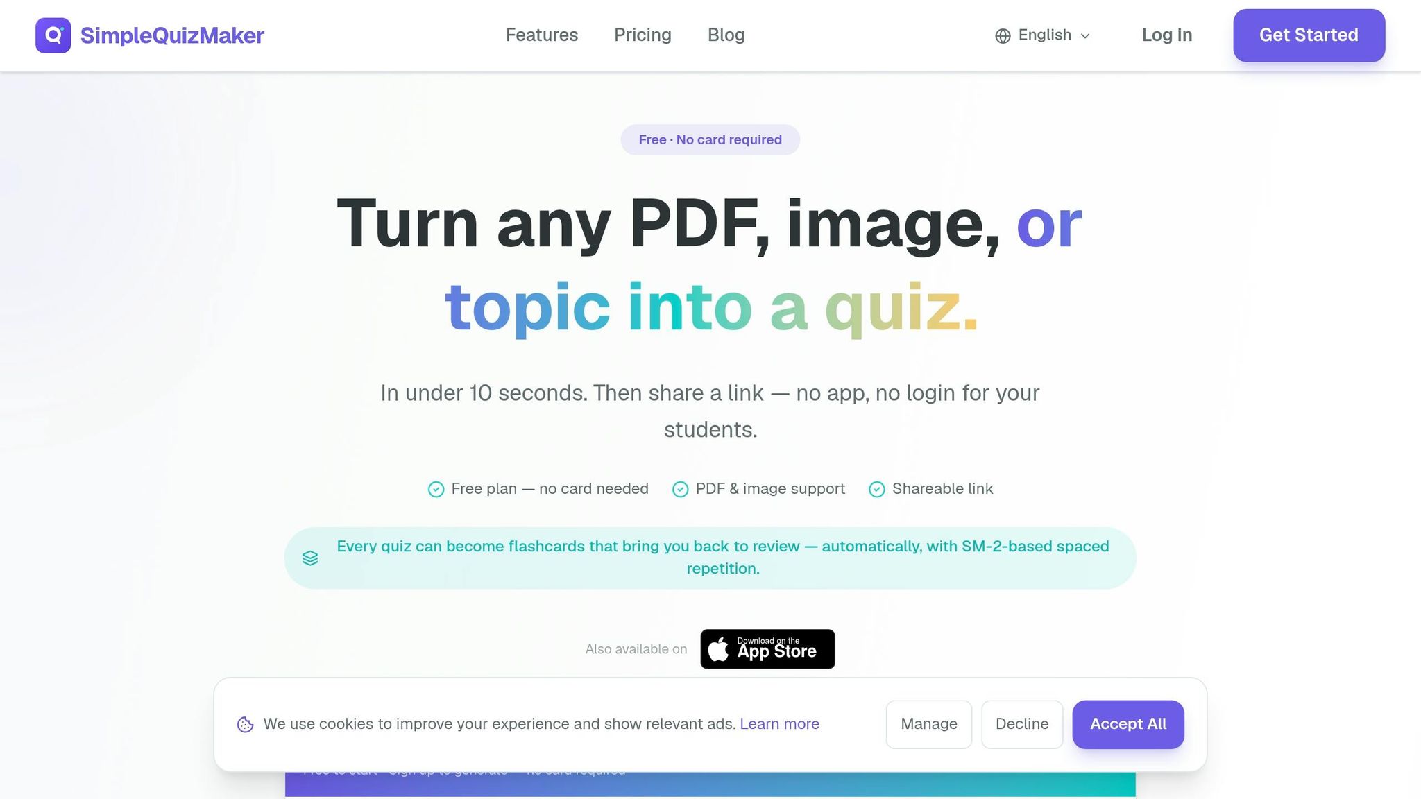 SimpleQuizMaker