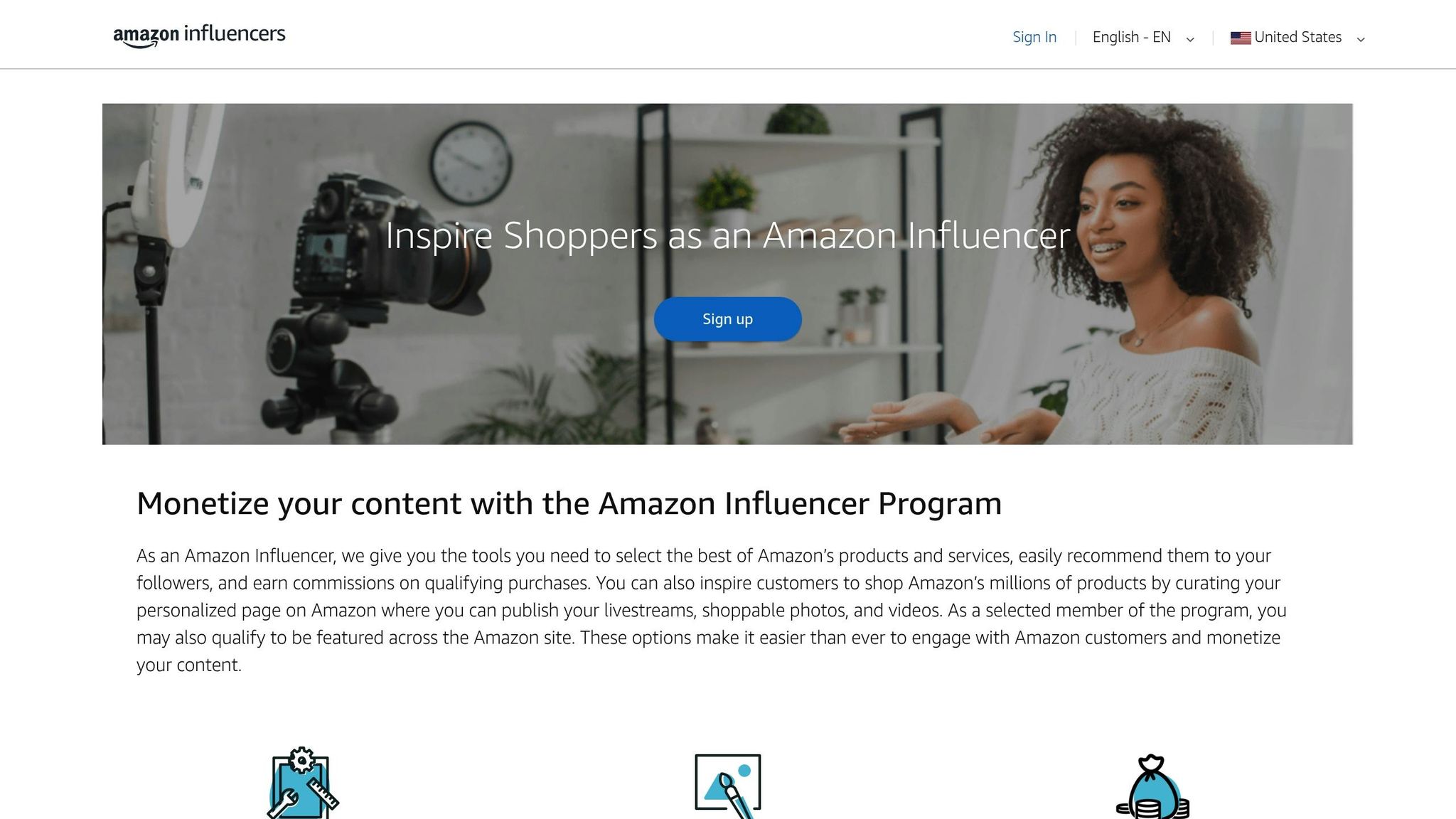 Amazon Influencer Program